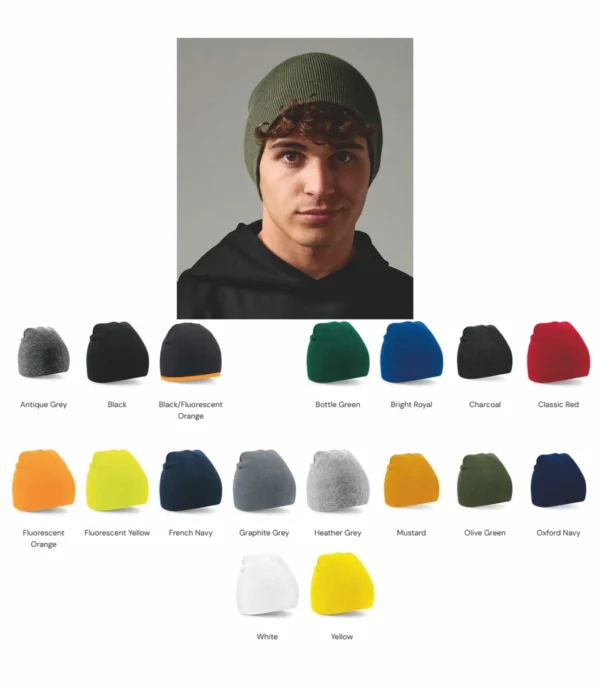 Beechfield BB44 Beanie Knitted Hat